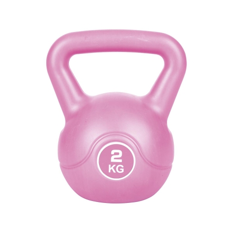 Kettlebell 2 kg mit rutschfestem Griff für Fitnessübungen Tibor Aktion