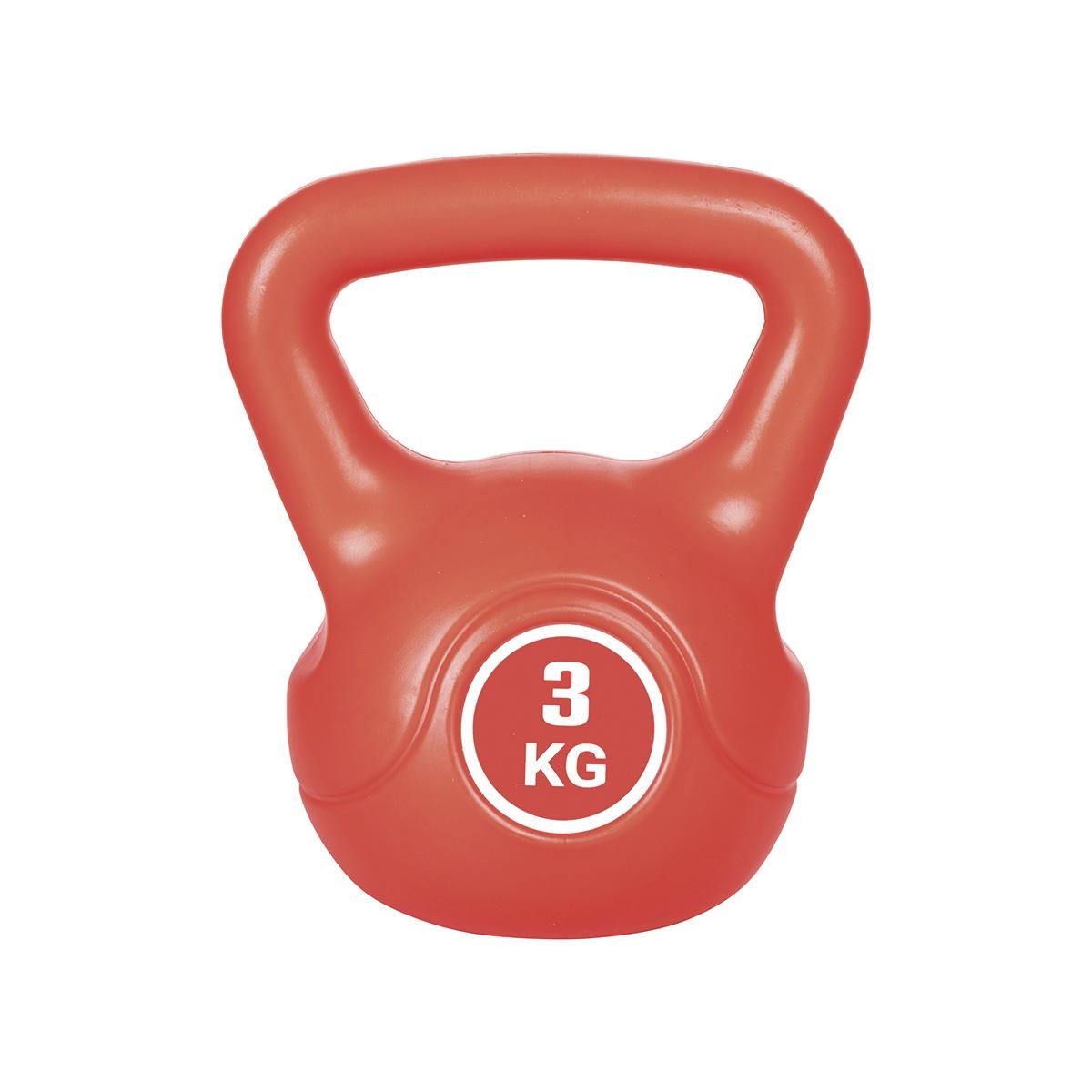 Kettlebell 3 kg rutschfest Krafttraining Makro Aktion Kettlebell 3 kg rutschfest Krafttraining Makro Aktion