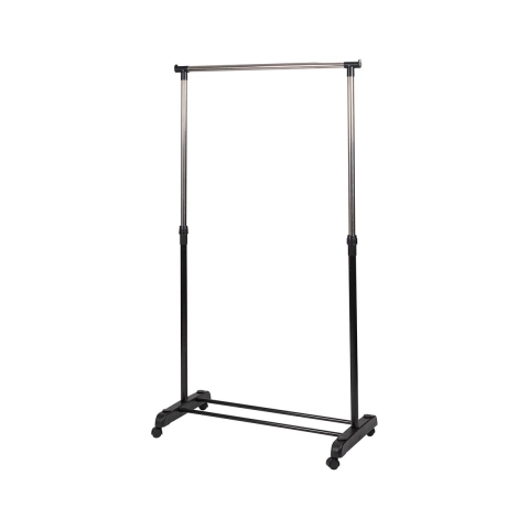 Metall-Garderobenständer mit Rollen, 2 Schuhablagen 88x42,5 cm Zulea Aktion