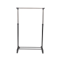 Metall-Garderobenständer mit Rollen, 2 Schuhablagen 88x42,5 cm Zulea Sales