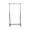 Metall-Garderobenständer mit Rollen, 2 Schuhablagen 88x42,5 cm Zulea Katalog