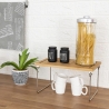 Seluna Faltbarer Küche-Organizer aus Holz 32x28x15,5 cm Lagerbestand