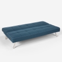 Schlafsofa aus Stoff mit USB-Anschluss und Metallbeinen Design Astralis Katalog