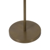 Stehlampe aus satiniertem Metall mit weißem Lampenschirm Kirosh Angebot