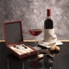 Holzkiste mit 5-teiligen Weinaccessoires-Set Cesta Verkauf