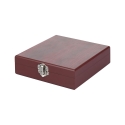 Holzkiste mit 5-teiligen Weinaccessoires-Set Cesta Modell