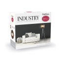 Stehlampe aus Metall, dreibeinig, schwenkbar, Industry Design Preis