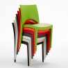 24er Paris Grand Soleil Stapelbare Stühle für Bars und Restaurants Polypropylen 