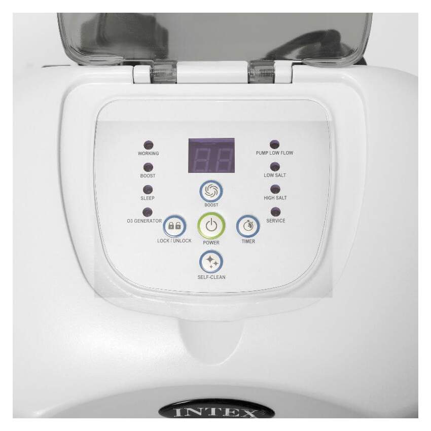 Intex 26666: Chlorinator Salzwassersystem für Aufstellpools 11g/Hr