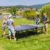Professionelle Tischtennisplatte 274x152,5 cm Outdoor Indoor klappbar Ace Eigenschaften