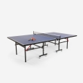 Professionelle faltbare Tischtennisplatte 274x152,5 cm Schläger Netzspanner Bälle Booster Aktion