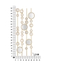 Dekoratives Paneel mit geometrischem Design und goldenen Spiegeln Gloss Katalog