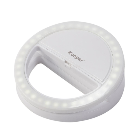 Tragbare LED-Selfie-Lampe, 3 einstellbare Helligkeitsstufen Zevra Aktion