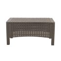 Gartenlounge Set Sofa 2-Sitzer Sessel Tisch Rattanoptik Malaga Preis
