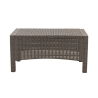 Gartenlounge Set Sofa 2-Sitzer Sessel Tisch Rattanoptik Malaga Preis