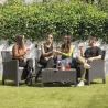 Gartenlounge Set Sofa 2-Sitzer Sessel Tisch Rattanoptik Malaga Verkauf