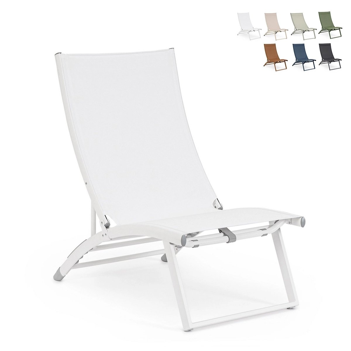 Klappbarer Liegestuhl Lounge-Sessel verstellbar Bizzotto Taylor Aktion Klappbarer Liegestuhl Lounge-Sessel verstellbar Bizzotto Taylor Aktion