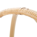 Runde Eckregal aus Rattan und Metall mit 4 Regalböden Panama Katalog
