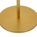Runder hoher Tisch aus goldfarbenem Metall 51x100cm Doha Rabatte