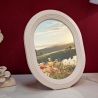 Oornice moderne ovaler Fotorahmen zum Aufstellen 25x20cm Ovally Verkauf