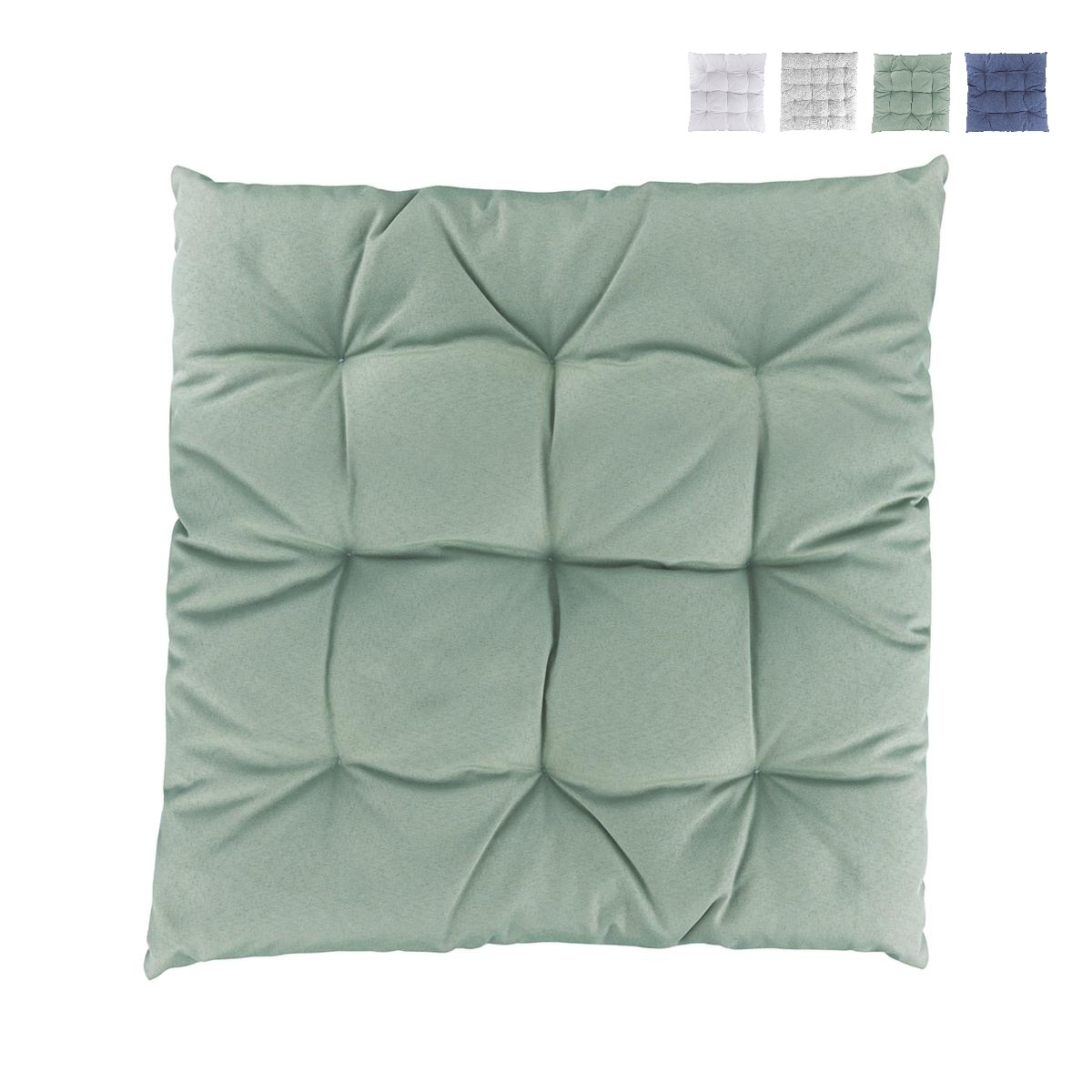 Cuscino sedia outdoor imbottito idrorepellente 50x45cm Omari Aktion Cuscino sedia outdoor imbottito idrorepellente 50x45cm Omari Aktion