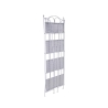 Scaffale 4 ripiani richiudibile in ferro 60,5x28xh.167cm bianco Ravun Lagerbestand