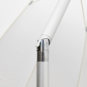 Strand-Sonnenschirm Ø2,4 m aus Aluminium, 16 Streben, neigbar, Modell Shangai Angebot