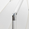 Strand-Sonnenschirm Ø2,4 m aus Aluminium, 16 Streben, neigbar, Modell Shangai Angebot