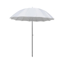 Strand-Sonnenschirm Ø2,4 m aus Aluminium, 16 Streben, neigbar, Modell Shangai Katalog