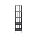 Scaffale da esterno slim 4 ripiani in ferro battuto richiudibile Nuvia Rabatte