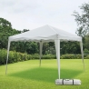 Gazebo estensibile verde 3x3 in alluminio richiudibile Rapido Verkauf
