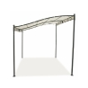 Wasserabweisender Veranda-Pavillon 3x2,5m aus Eisen ecrù Sarnok Verkauf