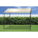 Gazebo a veranda idrorepellente 3x2,5m in ferro ecrù Sarnok Sales