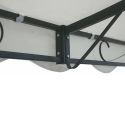 Gazebo a veranda idrorepellente 3x2,5m in ferro ecrù Sarnok Rabatte