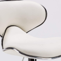 Amarillo Design Moderner schwenkbarer Chrom Küchen- und Barhocker 