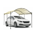 Wasserabweisender Tunnelpavillon 3x4m, 6 Stangen, Ecru Lomek Sales