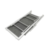 Garten- und Strandliege aus Aluminium mit Sonnendach Riccione 