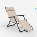 Klappstrand- und Gartenliegestuhl mit Mehreren Positionen Zero Gravity Emily Lux Kauf