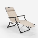 4er Set Liegestühle Strandliegen Sonnenliegen faltbar für Garten Emily Lux Zero Gravity 