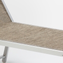 Liegestuhl Strandliege Sonnenliege aus Aluminium Santorini Limited Edition Preis