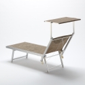 Liegestuhl Strandliege Sonnenliege aus Aluminium Santorini Limited Edition Katalog