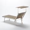 Liegestuhl Strandliege Sonnenliege aus Aluminium Santorini Limited Edition Katalog