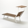 4er Set Liegestühle Strandliegen Sonnenliegen aus Aluminium Santorini Limited Edition Katalog