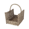 Kaminholzkorb aus Rattan mit Griff 45,8x36x51,5cm Angebot