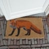 Fußmatte aus Kokosfaser mit dekorativem Fuchs-Motiv Verkauf