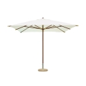 Garten-Sonnenschirm aus Holz und Polyester 3x4m Manora Aktion