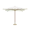 Garten-Sonnenschirm aus Holz und Polyester 3x4m Manora Aktion