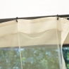 Gartenpavillon aus Eisen 3x3m mit Moskitonetzen Oregon Sales