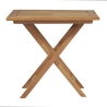 Klappbarer Gartentisch aus Teakholz 80x120cm Lipari Angebot