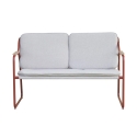 Modernes Gartenmöbel-Set Tinos mit 2 Sesseln, Sofa und Tisch Verkauf